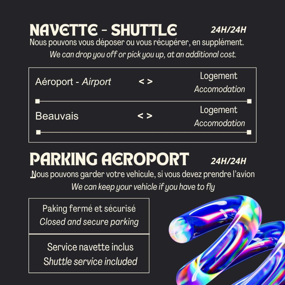 Willa Kay Doudou 60M2 - 5 Min Aeroport - Navette - Parking Bonlier Zewnętrze zdjęcie